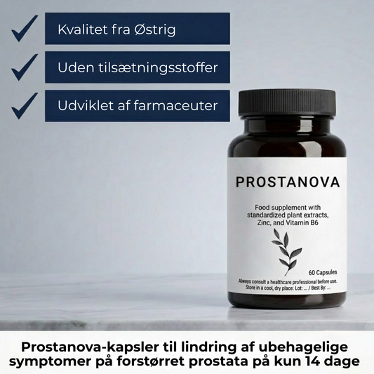 Prostanova | Få Mere Ro i Hverdagen med Naturlig Prostatastøtte