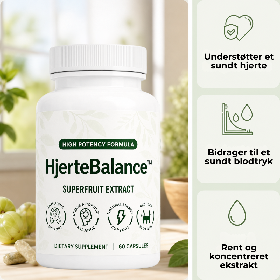 HjerteBalance™ | Støt dit hjerte – hver eneste dag