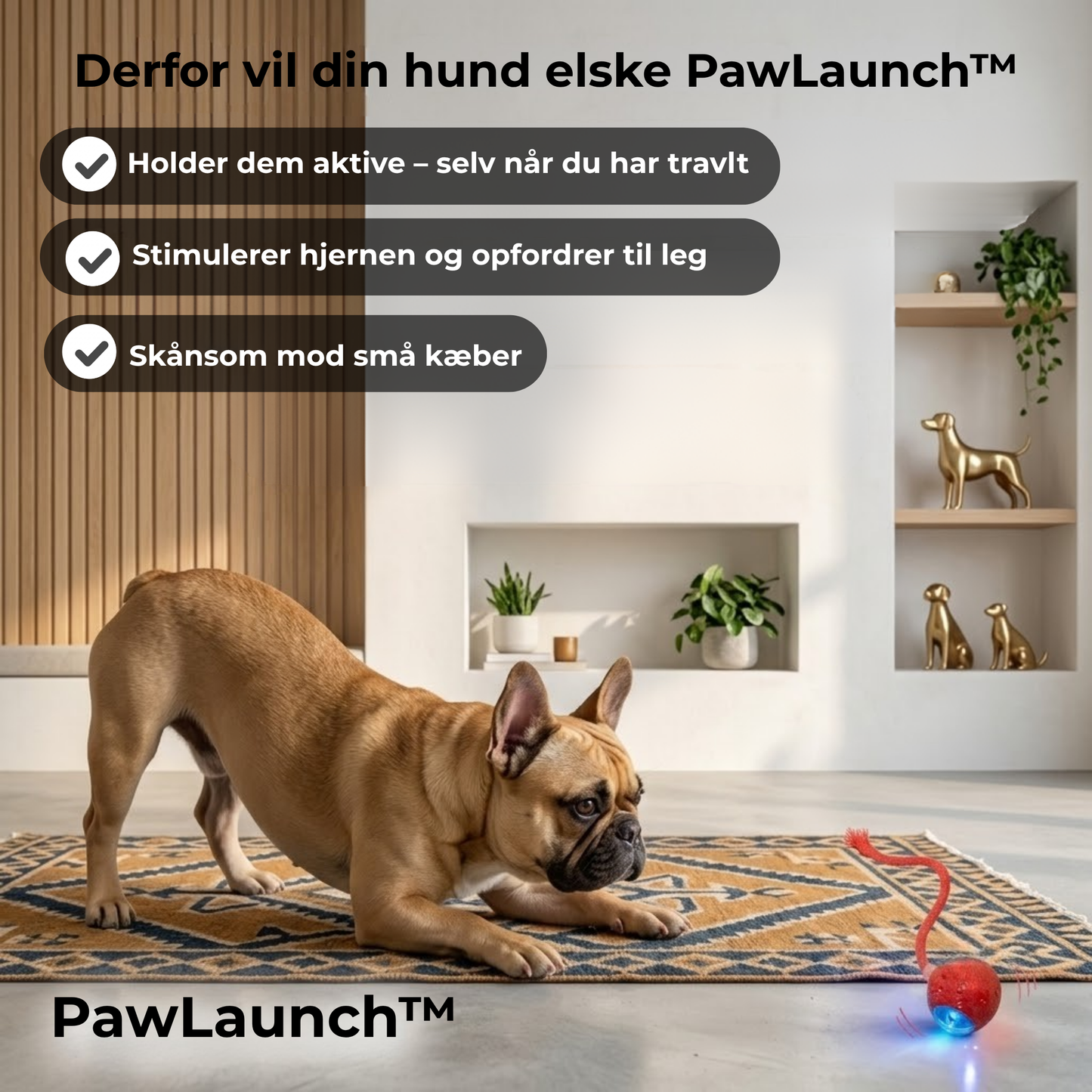 PawLaunch™ | Gør kedsomhed til en spændende jagt, som din hund ikke kan modstå!