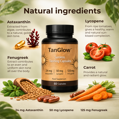 TanGlow™ | Get a Naturally Sun-Kissed Glow — Without Hours in the Sun