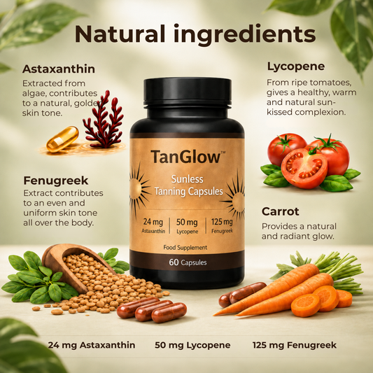 TanGlow™ | Get a Naturally Sun-Kissed Glow — Without Hours in the Sun