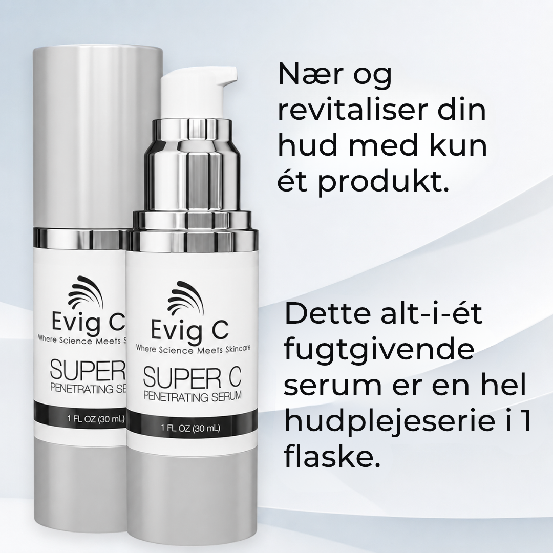 Evig C | Én Serum. Synligt Smukkere Hud. Hver Dag.