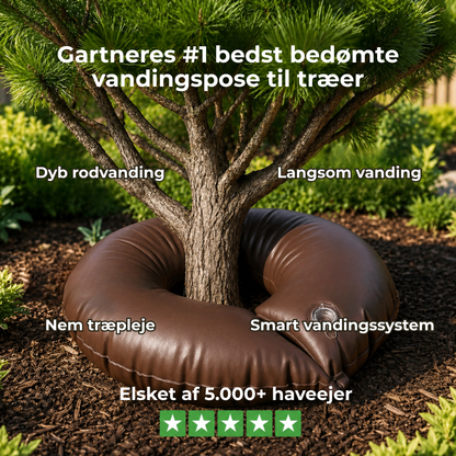 DrypRing™ | Langsomt frigivende vandingspose til træer