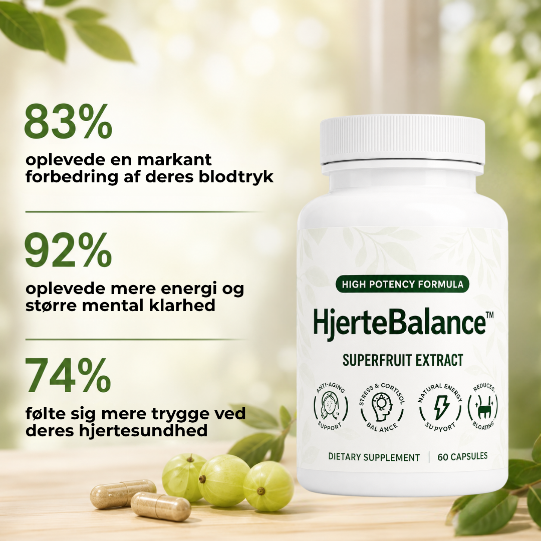 HjerteBalance™ | Støt dit hjerte – hver eneste dag