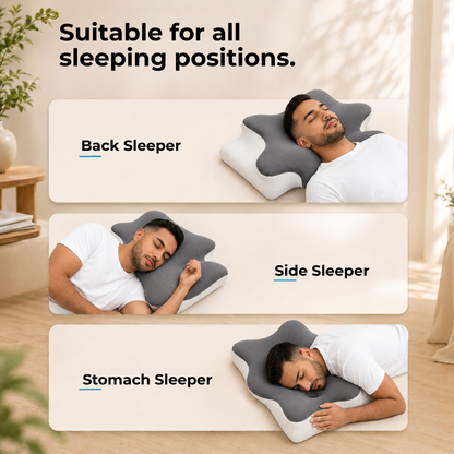 DreamAlign™ Ergonomic Pillow | Get Rid of Neck Pain & Tension