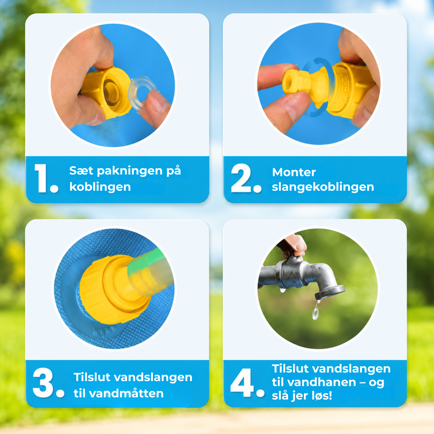 AquaPaws™ | Forvandl haven til din hunds foretrukne vandland