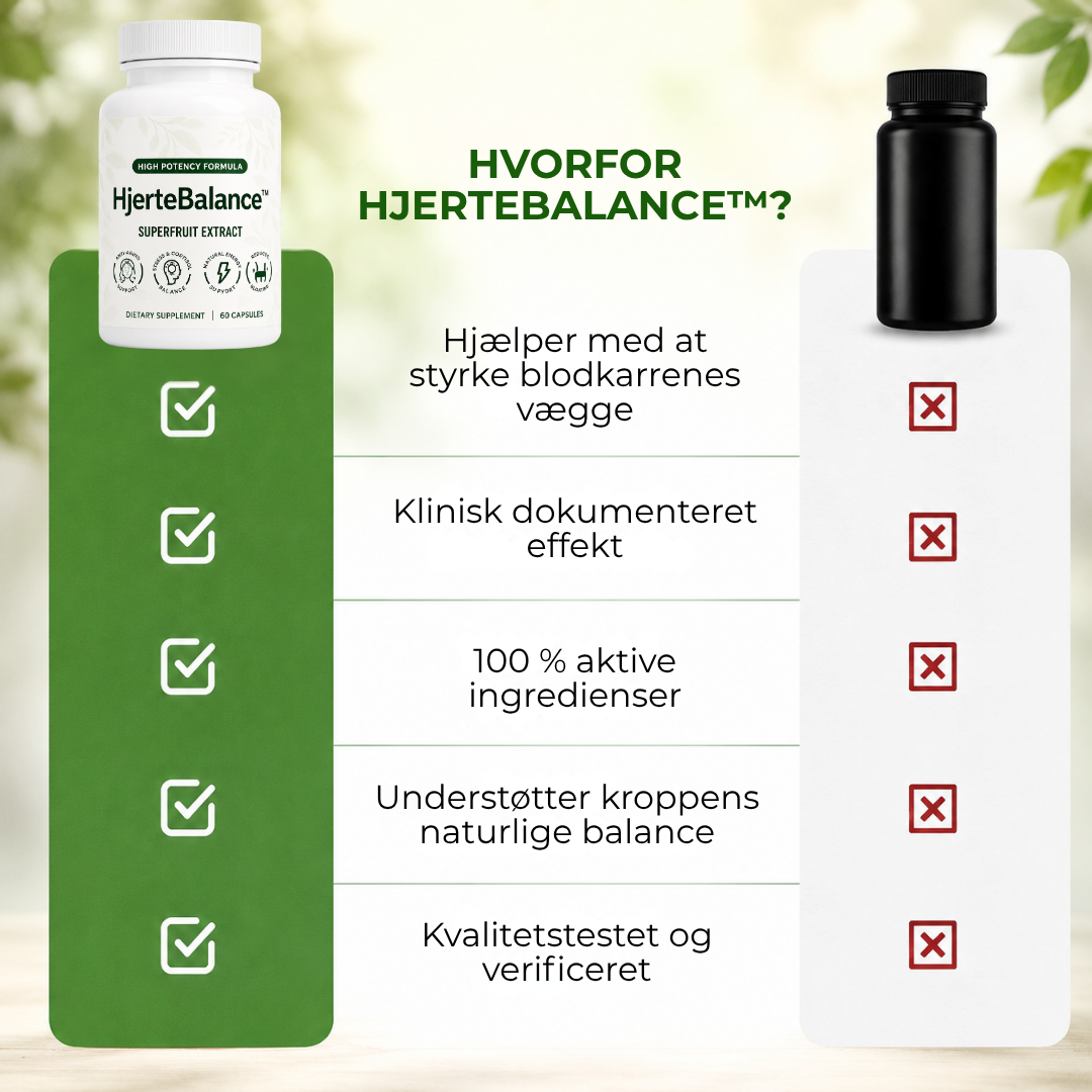 HjerteBalance™ | Støt dit hjerte – hver eneste dag