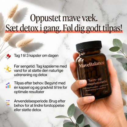 MaveBalance | Føl dig lettere, mere komfortabel og mere i balance hver dag