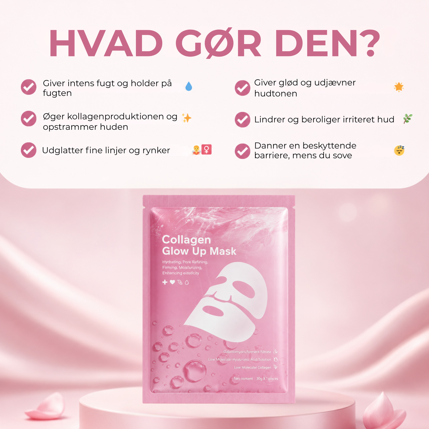 Collagena | Vågn op til glattere, fyldigere og mere strålende hud