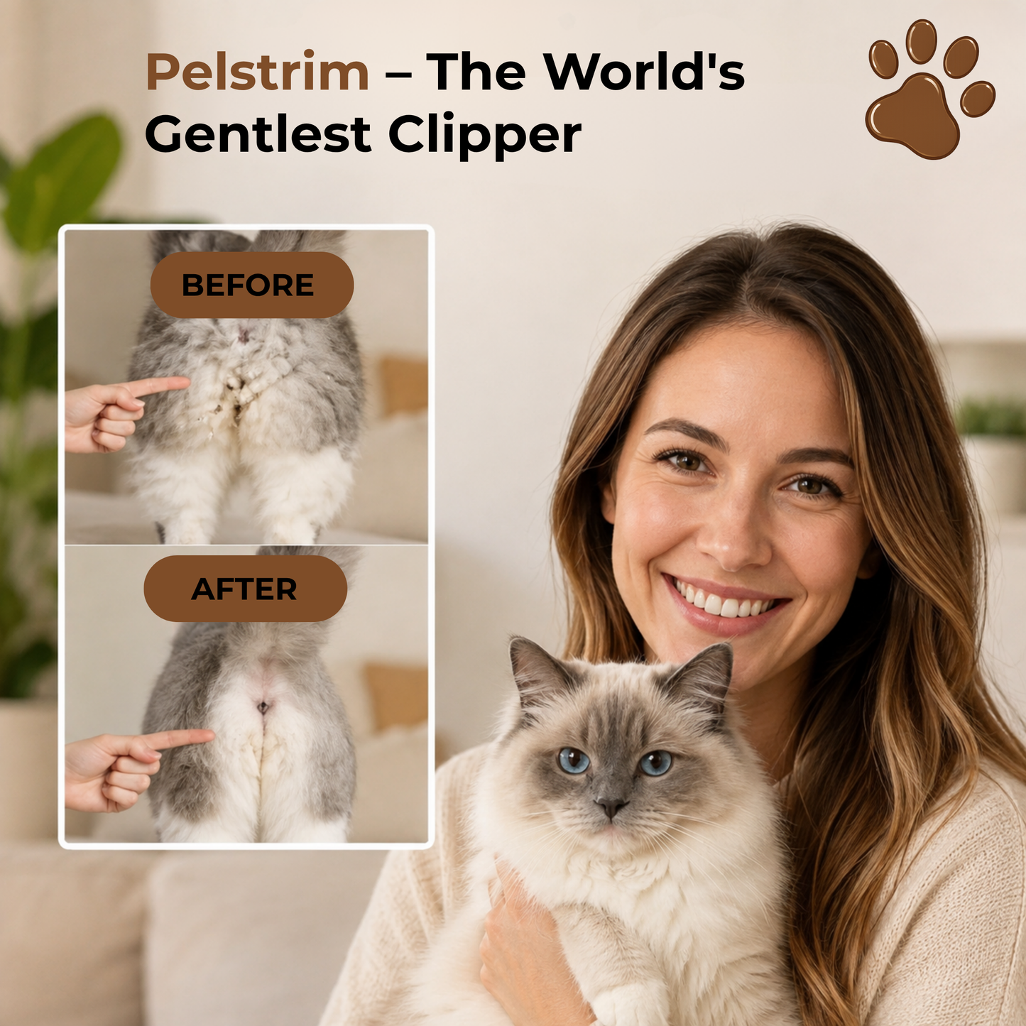 Pelstrim™ fur trimmer | Say Goodbye to Painful Mats—Gentle, Stress-Free Grooming Starts Here