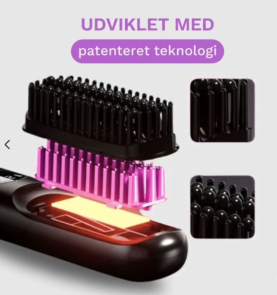 LYS Glat Varmebørste