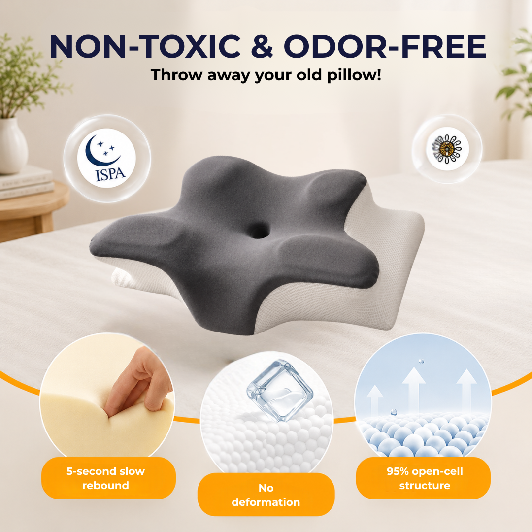 DreamAlign™ Ergonomic Pillow | Get Rid of Neck Pain & Tension