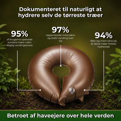DrypRing™ | Langsomt frigivende vandingspose til træer