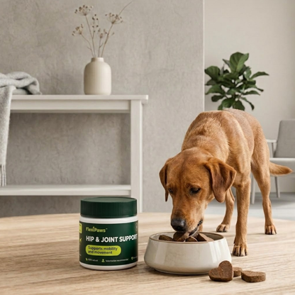 FlexiPaws™ | Hjælp din hund med at bevæge sig frit, komfortabelt og glad igen