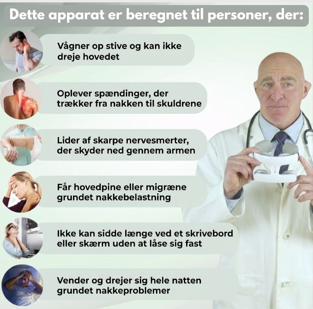 StilNakke - Dyb Afspænding med Varme til Nakke & Skuldre