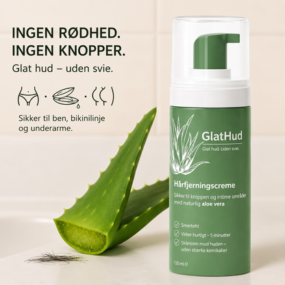 GlatHud | Eliminerer Barberbrand, Bumser Og Indgroede Hår Med 95% På Blot 7 Dage