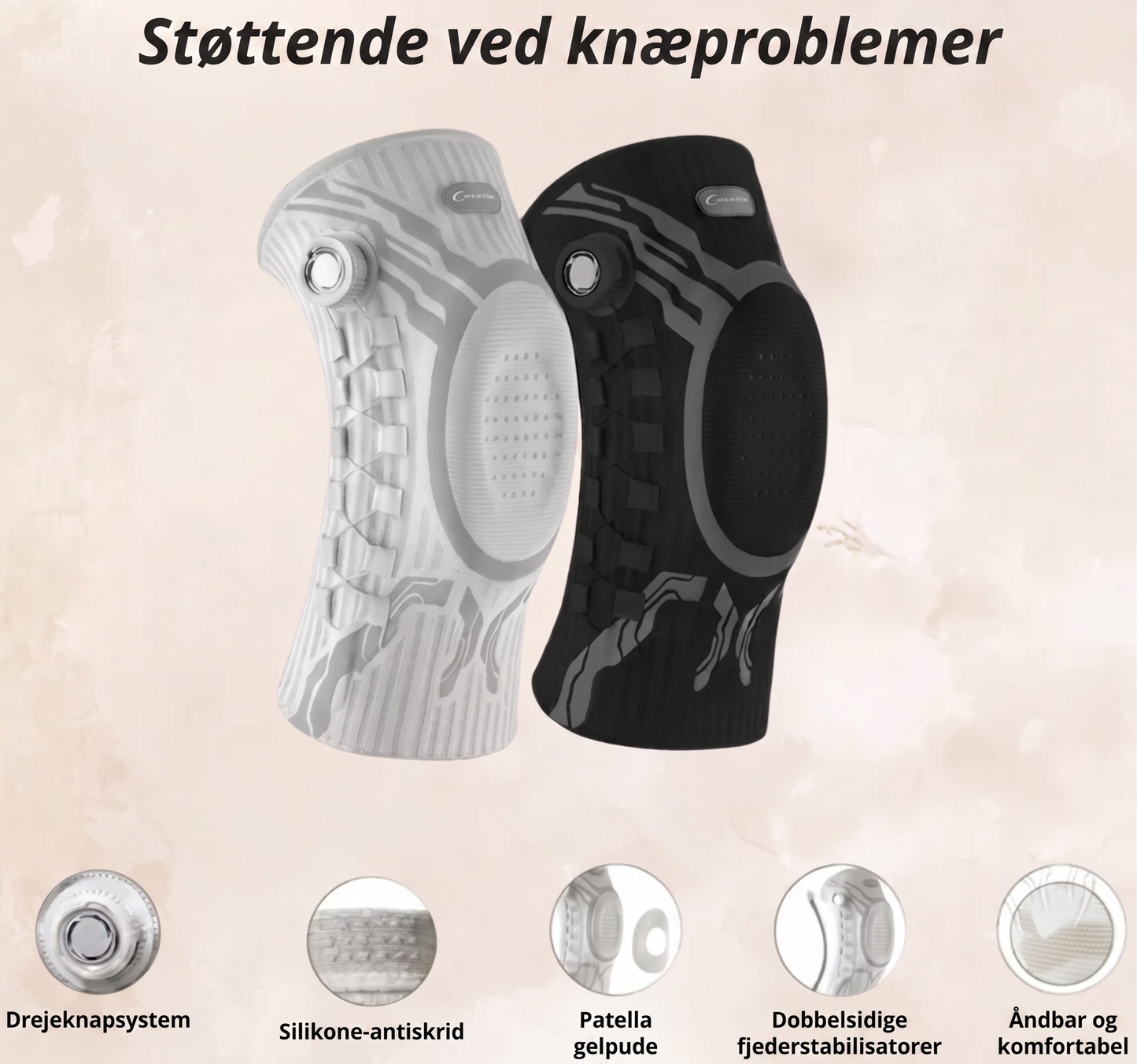KnæStabil - Få styrken tilbage i dit knæ.