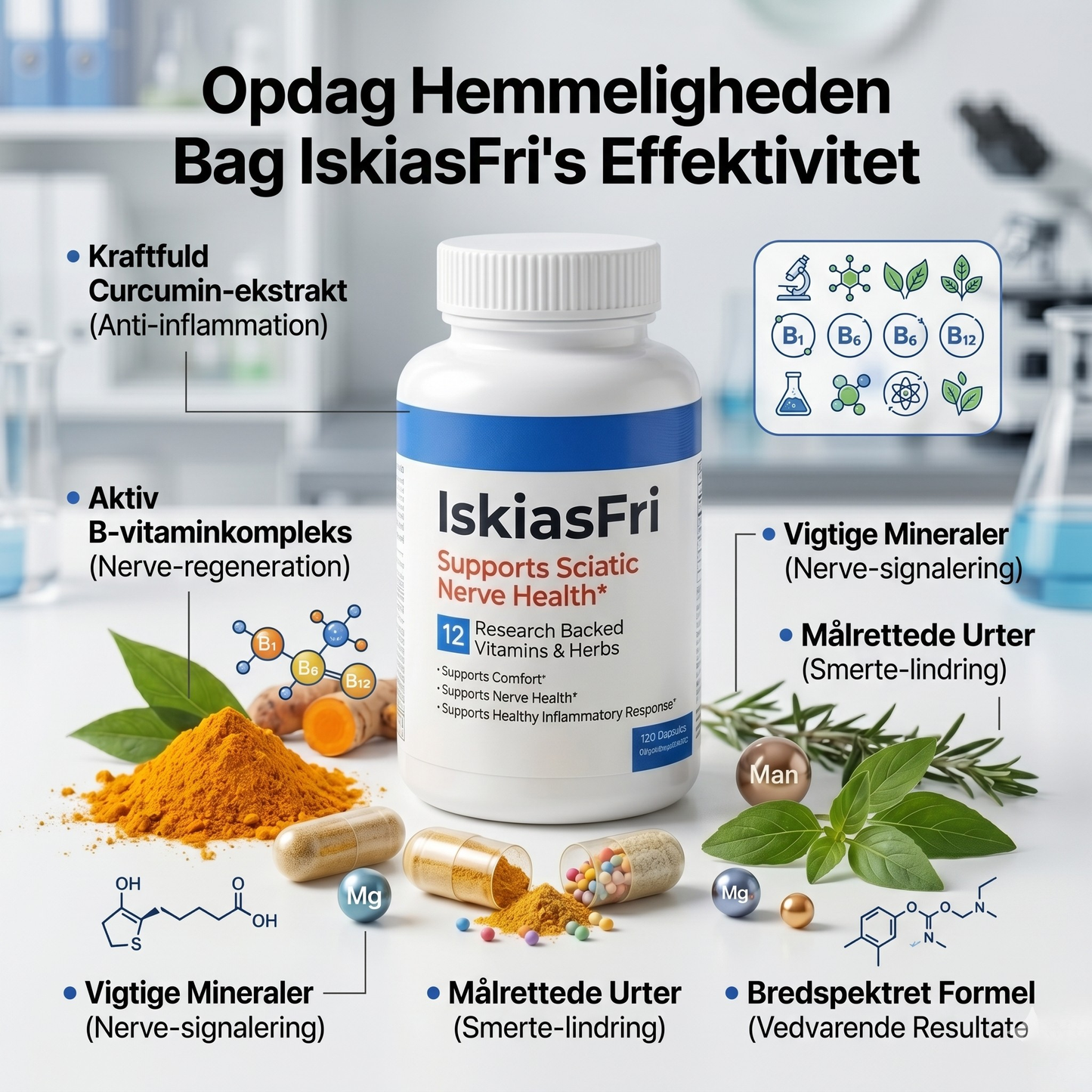 IskiasFri | Lindrer Op Til 92% Af Iskiasnerve-Smerte På Blot 7 Dage