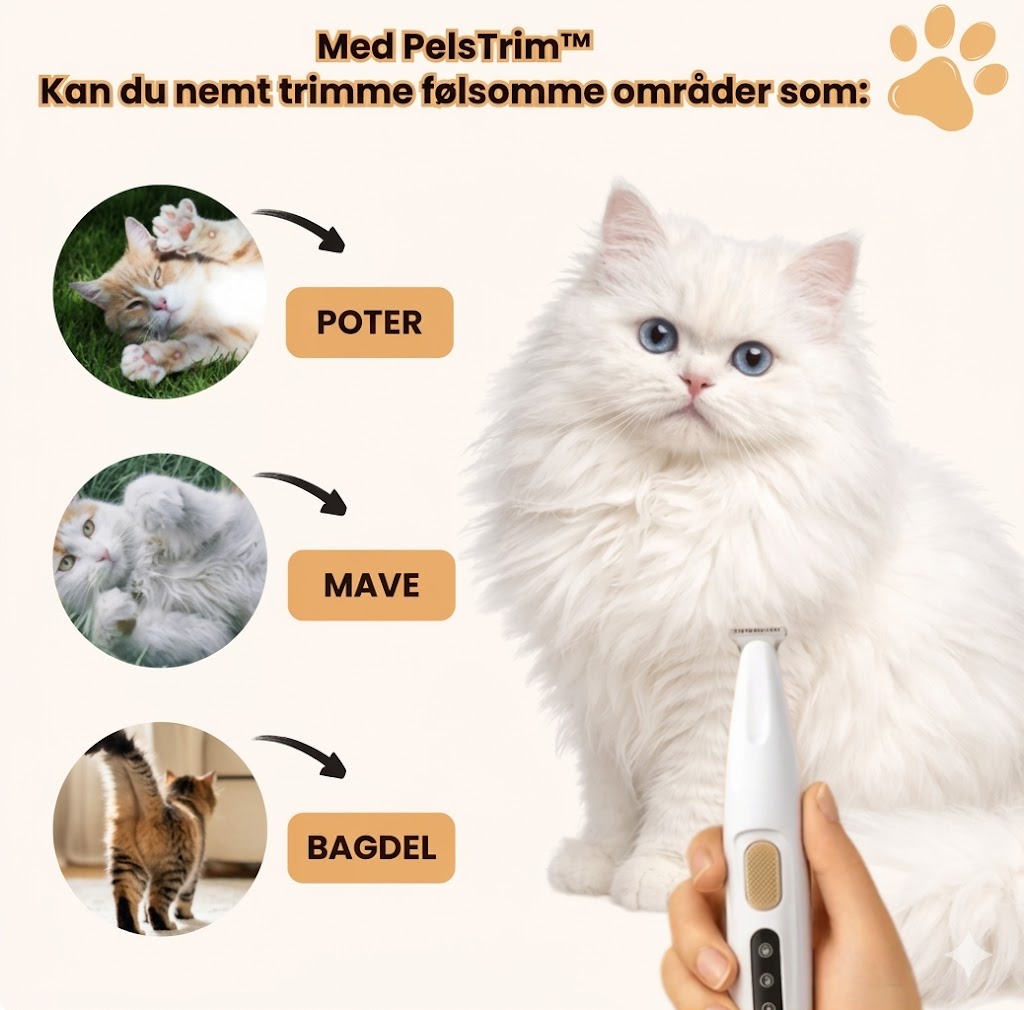 PelsTrim™ klipper du pelsen